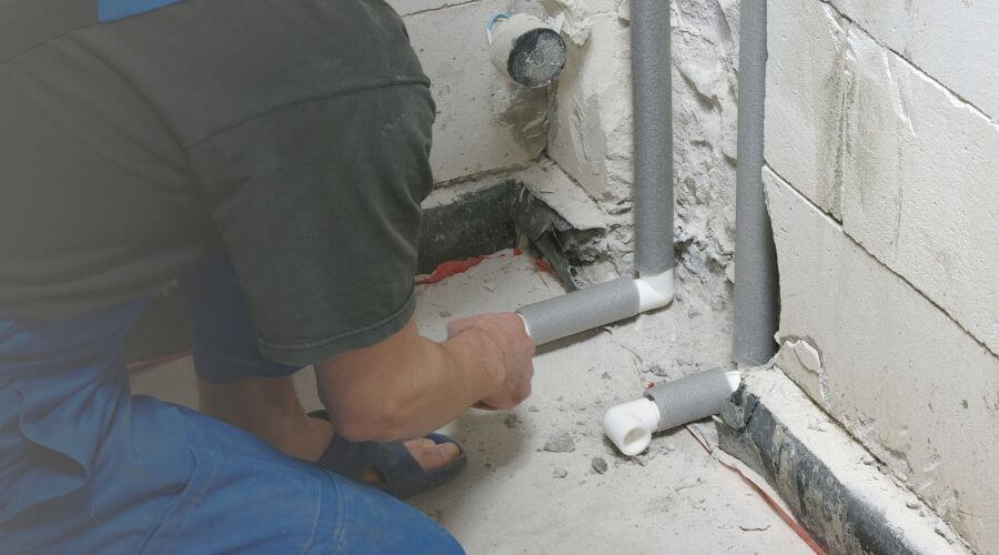 Expert burst pipe repair services in Vale, SD